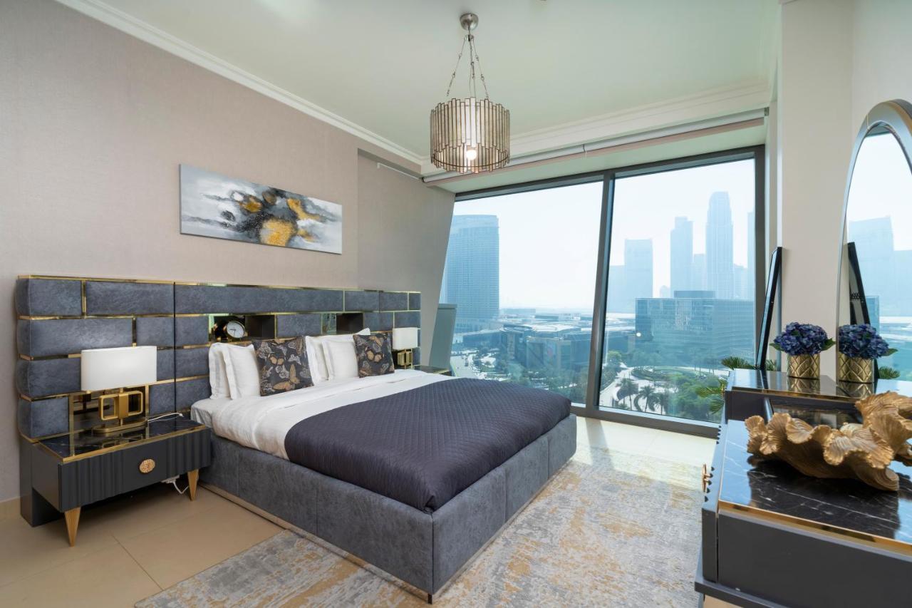 Prestige Living 1Br With Full Burj Khalifa View By Auberge Dubai Exterior foto