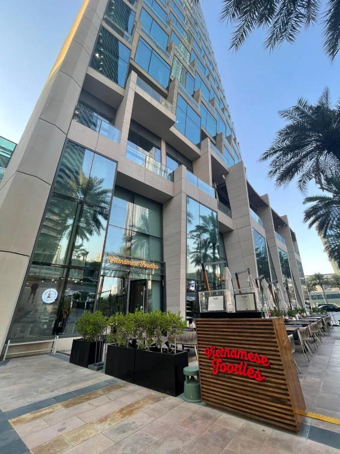 Prestige Living 1Br With Full Burj Khalifa View By Auberge Dubai Exterior foto